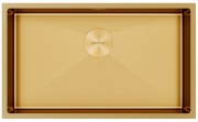 Мойка кухонная Paulmark Next 74 UNI PM217444-BG брашированное золото
