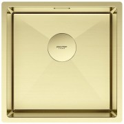 Мойка кухонная Paulmark Next 44 UNI PM214444-LG светлое золото