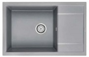 Мойка кухонная Paulmark Flugen PM317850-GRM 78x50 серый металлик