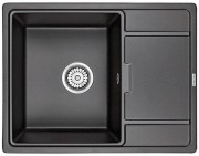 Мойка кухонная Paulmark FLUGEN 50-650 PM216550-BL черный Мойка кухонная Paulmark FLUGEN 50-650 PM216550-BL черный
