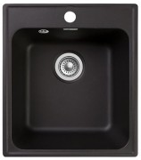 Мойка кухонная GranFest QUARZ Z-17 черная