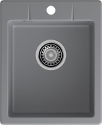 Мойка кухонная GranFest Quarz GF-UR-240 темно-серая