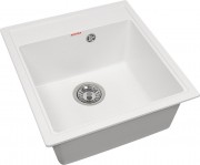 Мойка кухонная ARFEKA DALAGO 57 SILKEN WHITE, белая