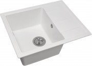 Мойка кухонная ARFEKA ALEXIA 58 SILKEN WHITE, белый