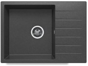 Мойка кухонная Polygran DEKA 700 70x50 черный