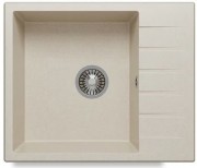 Мойка кухонная Polygran DEKA 600 60x50 кремовый Мойка кухонная Polygran DEKA 600 60x50 кремовый