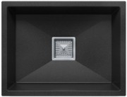 Мойка кухонная Polygran Blade 550 55x42 черный