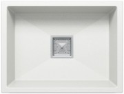 Мойка кухонная Polygran Blade 550 55x42 белый хлопок