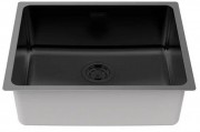 Мойка кухонная Paulmark Yuni YU54-MBN Uni 54x44 черный матовый