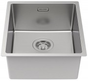 Мойка кухонная Paulmark Yumi YU39-BS 39x44 нержавеющая сталь