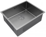 Мойка кухонная Paulmark Next-540 PM215444-MG 54x44 серый матовый