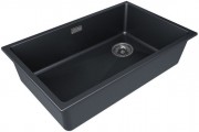 Мойка кухонная Paulmark LU74SK-AN 74x44 антрацит