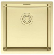 Мойка кухонная Paulmark LASSAN 44 UNI LA44-LG 44x44 светлое золото