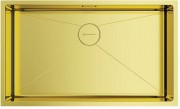 Мойка кухонная Omoikiri Taki 74-U/IF-LG 4993499 74x44 светлое золото