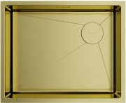 Мойка кухонная Omoikiri Taki 54-U/IF-LG Side 4997092 54x44 светлое золото