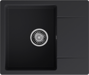 Мойка кухонная GranFest Urban GF-UR-258L 58x49 черный