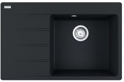 Мойка кухонная Franke Centro CNG 611/211-78 TL 78x50 чаша справа, черный матовый