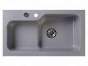 Мойка кухонная Белюкс SG-REC-HALF-8045 Серый сланец
