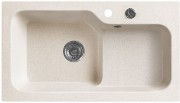 Мойка кухонная Белюкс SG-REC-HALF-8045-01 Светло-бежевый