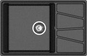 Мойка кухонная GranFest VERTEX V-780L черный
