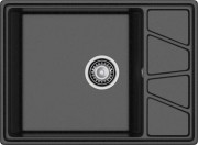 Мойка кухонная GranFest VERTEX V-680L черный