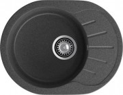 Мойка кухонная GranFest RONDO R-580L графит