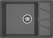 Мойка кухонная GranFest VERTEX V-680L графит
