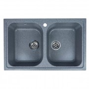 Мойка кухонная Granrus GR-785 W (темно-серый)
