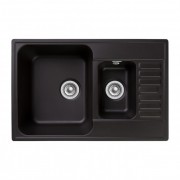 Мойка кухонная GranFest QUARZ Z-21K (черный)