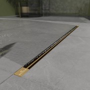 Душевой трап Roxen Slim Gold 91060-120GB