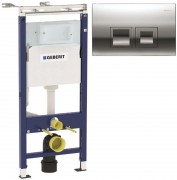 Инсталляция для унитаза Geberit Duofix Delta50 458.122.35.21 с кнопкой