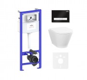 Комплект инсталляции и унитаза 6 в 1 Lavinia Boho Relfix Elegant Rimless 87561074 Комплект инсталляции и унитаза 6 в 1 Lavinia Boho Relfix Elegant Rimless 87561074