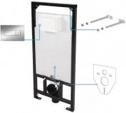 Инсталляция для подвесного унитаза Deante CST_X50D клавиша титан Инсталляция для подвесного унитаза Deante CST_X50D клавиша титан