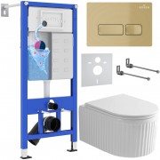 Комплект 6 в 1 Roxen StounFix Dual Fresh 968227 клавиша смыва Caspia 410280GB + Roxen Royal Matt 530200-01 Комплект 6 в 1 Roxen StounFix Dual Fresh 968227 клавиша смыва Caspia 410280GB + Roxen Royal Matt 530200-01