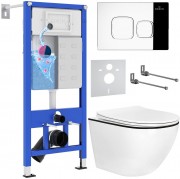 Комплект инсталляции для унитаза 6 в 1 Roxen StounFix Dual Fresh 964686 Santi хром глянец, с аромадозатором Комплект инсталляции для унитаза 6 в 1 Roxen StounFix Dual Fresh 964686 Santi хром глянец, с аромадозатором