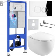 Комплект инсталляции для унитаза 6 в 1 Roxen StounFix Dual Fresh 964032 хром глянцевый, с аромадозатором Комплект инсталляции для унитаза 6 в 1 Roxen StounFix Dual Fresh 964032 хром глянцевый, с аромадозатором