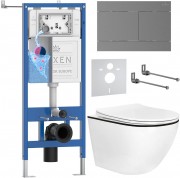 Комплект инсталляции Roxen 6 в 1 StounFix Dual Fresh 868617 клавиша оружейная сталь