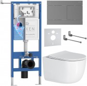 Комплект инсталляции Roxen 6 в 1 StounFix Dual Fresh 868604 клавиша оружейная сталь