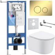 Комплект инсталляции Roxen 6 в 1 StounFix Dual Fresh 868468 золото Комплект инсталляции Roxen 6 в 1 StounFix Dual Fresh 868468 золото