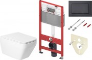 Унитаз подвесной с инсталляцией Saniteco KW-9010W + TECE 9400414 Унитаз подвесной с инсталляцией Saniteco KW-9010W + TECE 9400414