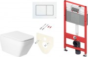 Унитаз подвесной с инсталляцией Saniteco KW-9010W + TECE Kit 9400413 Унитаз подвесной с инсталляцией Saniteco KW-9010W + TECE Kit 9400413