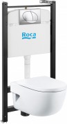 Инсталляция с унитазом подвесным Roca Meridian Compact 7893104110 Инсталляция с унитазом подвесным Roca Meridian Compact 7893104110