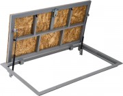 Люк напольный ЛючкиБел Погребок ОСБ (80x100П)