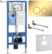 Комплект инсталляции 4 в 1 Roxen StounFix Dual Fresh 868400 с аромадозатором