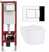 Комплект инсталляции Asten Readle Zentralmodul AR0601-185CH клавиша хром глянцевый