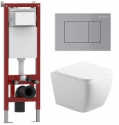 Комплект инсталляции Asten Readle Zentralmodul AR0601-135M клавиша хром матовый