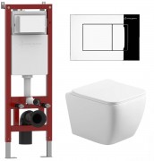 Комплект инсталляции Asten Readle Zentralmodul AR0601-135CH клавиша хром глянцевый