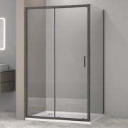 Душевой уголок Aquabath Atlas AB-11C-1280-2000 120x80 стекла прозрачные, профиль оружейная сталь