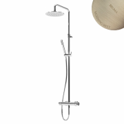 Душевая стойка Bruma Leaf Morning Mist 1676531MM нержавеющая сталь