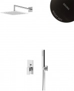 Душевая система скрытого монтажа Bruma Linea UltraThin Night Sky 1827608NS черный